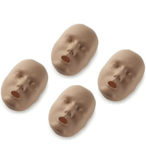 Prestan Professional Face Skin Replacement Child Manikin Light (4 Pack)