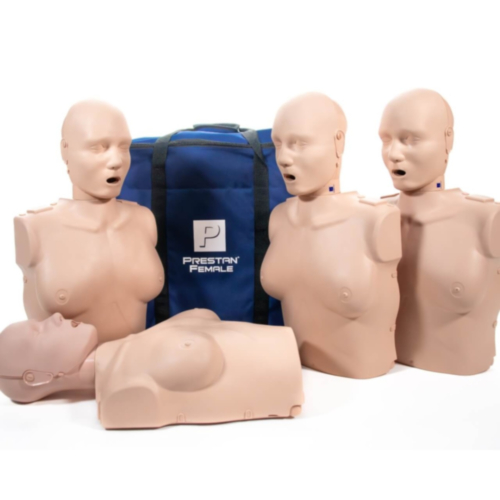 Prestan Professional Female CPR Manikin 4-Pack (Light)  - 12538