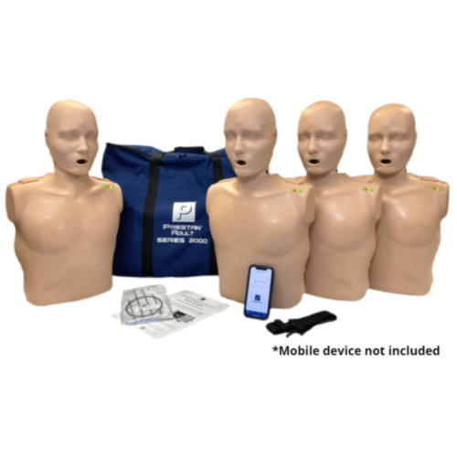 Prestan Professional Series 2000 Adult Manikin 4 Pack (Light) 