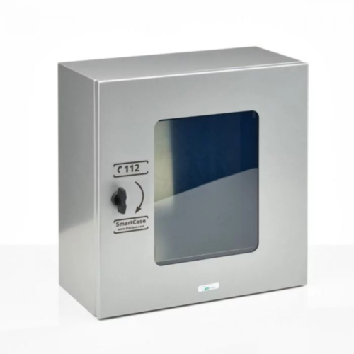 SmartCase SC1210 Indoor AED Cabinet (Grey) 