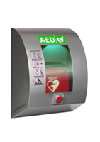 SixCase SC1330 Outdoor AED Cabinet With Push Button (Grey) 