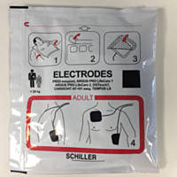 Schiller FRED easyport electrodes, not pre-connected